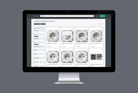 Gira BIM Daten bei Heinze BIM Manager 