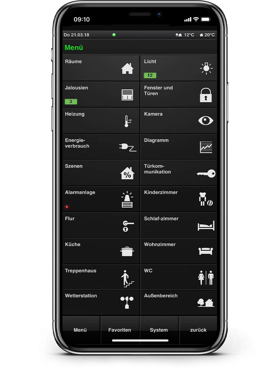 Gira HomeServer App 