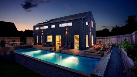 Smartes Holzhaus 