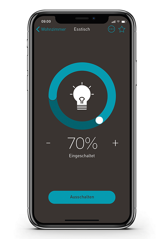 Gira eNet SMART HOME App Lichtsteuerung 