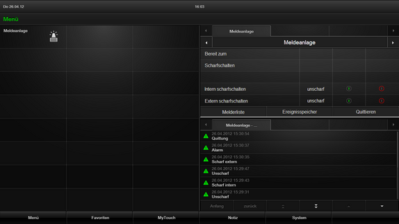 Visualisierung im Browser Plugin